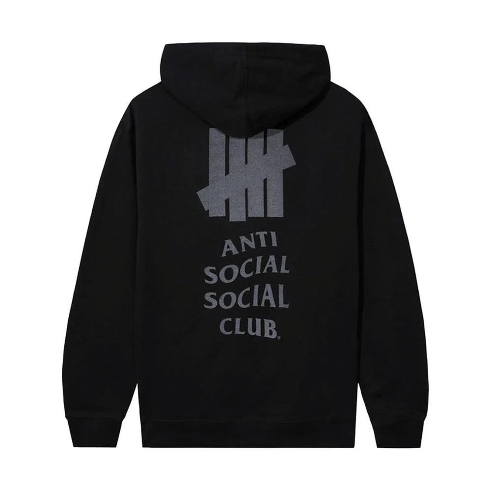Undefeated x Anti Social Social Club Lock 3M Hoodie (Black)