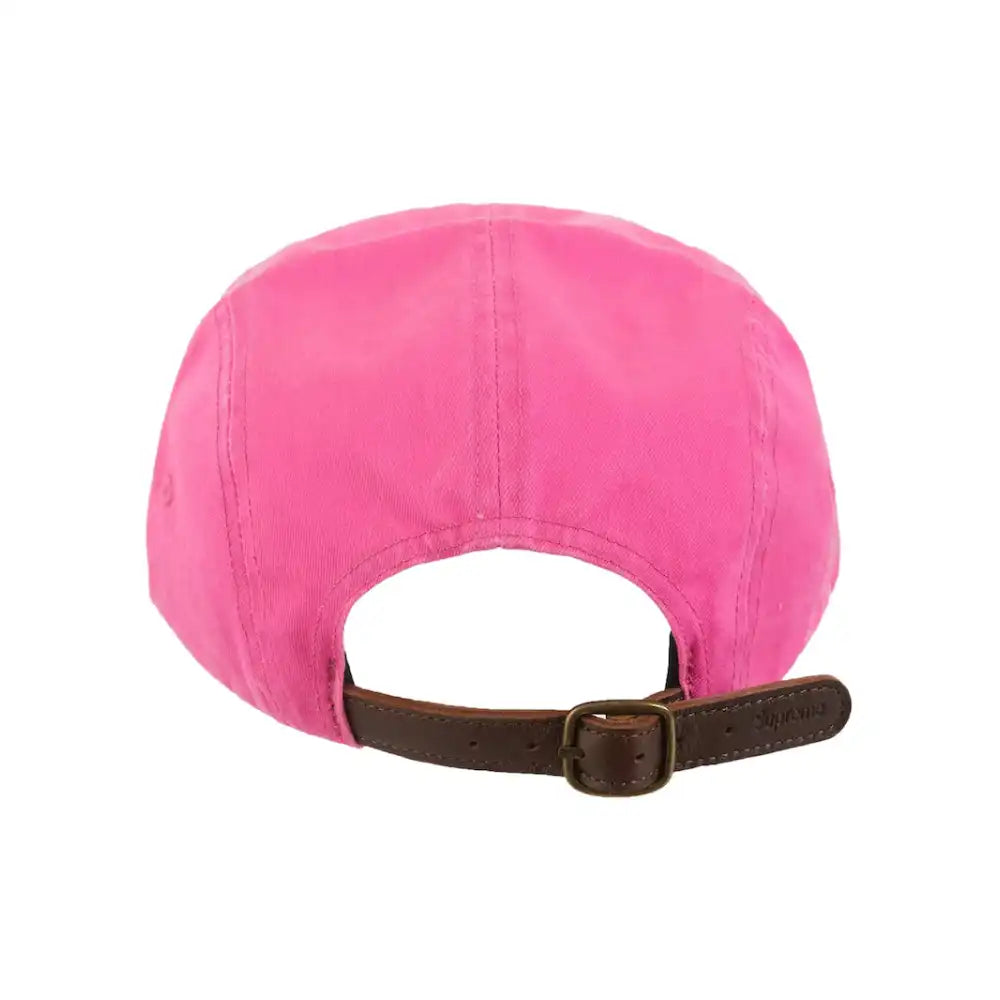 Boné Supreme Washed Chino Twill Camp Pink