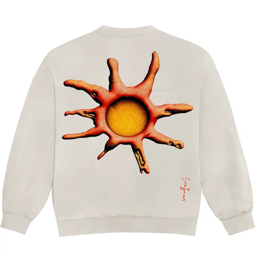Travis Scott Moletom Crewneck D.L.T.L.F.R.T.