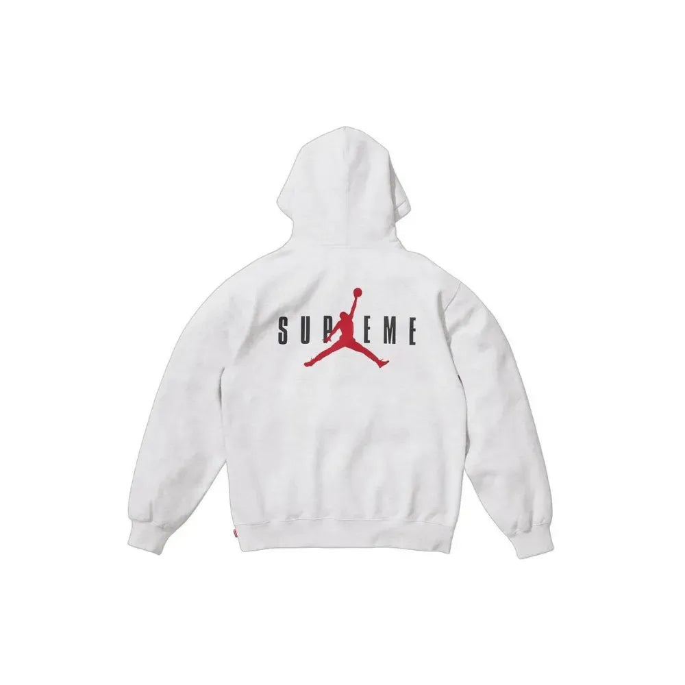 Supreme x Jordan Moletom Hooded White