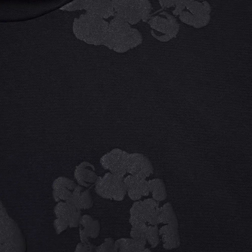 Denim Tears Cotton Wreath Hoodie (Black Monochrome)