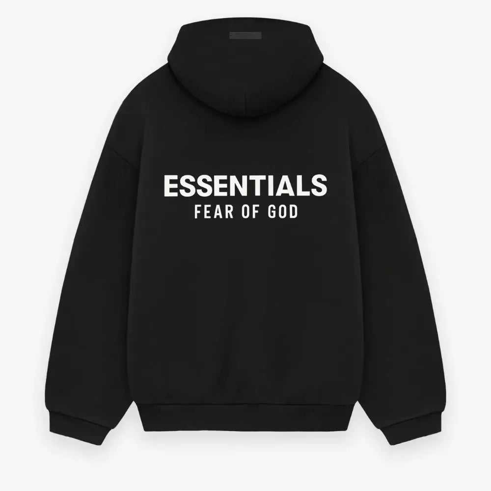 Fear of God Essentials Fleece Hoodie (Black)