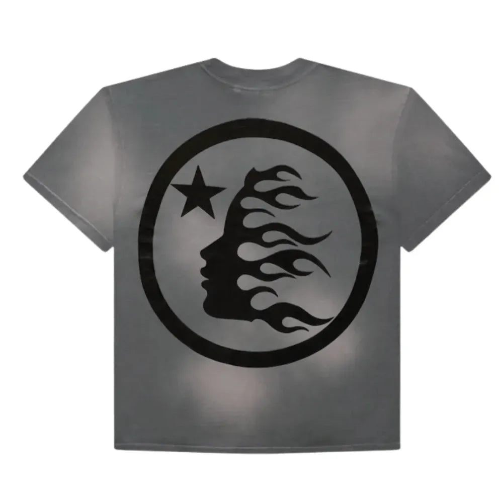Camiseta Hellstar Sports Core Gel Logo Grey
