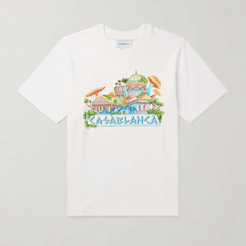 Camiseta Casablanca The Road To Knowledge Logo White