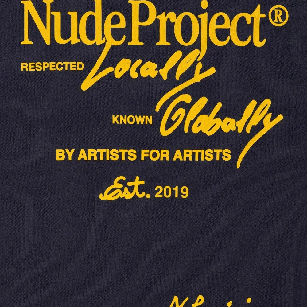 Camiseta Nude Project Global Soon Navy