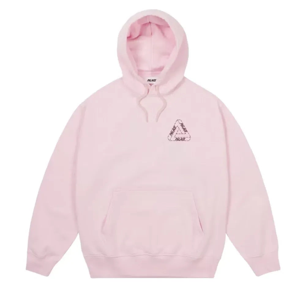 Moletom Palace Barbed Tri-Ferg Hood Lush Flush Pink
