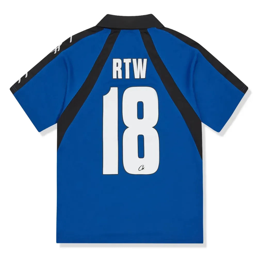 Camiseta Corteiz Alcatraz Navy Football Jersey Blue