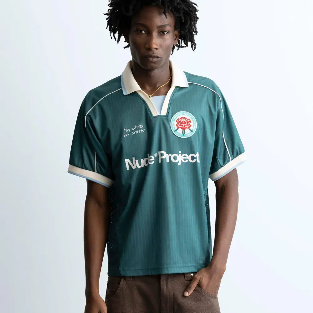 Camiseta Nude Project Basic Football Green