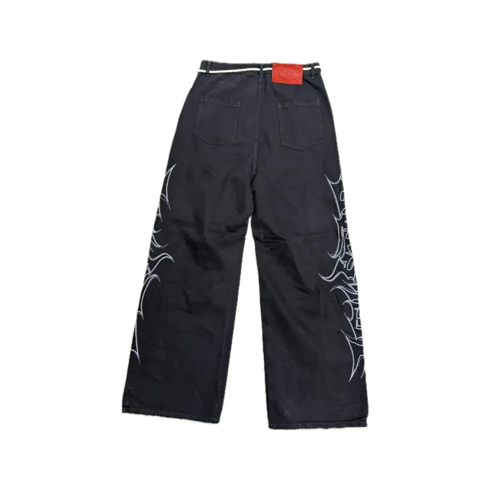 Calça Hellstar Gothic Jeans Black