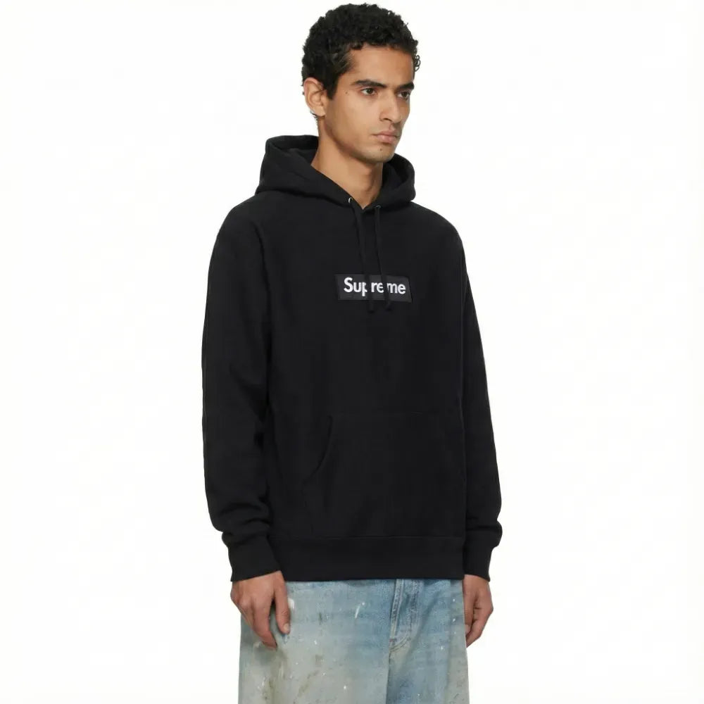 Moletom Supreme Box Logo Black FW25-W15