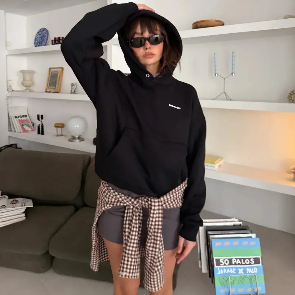 Moletom Nude Project Origins Hoodie Black