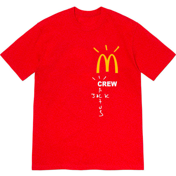 McDonald's x Travis Scott Camiseta Vermelha