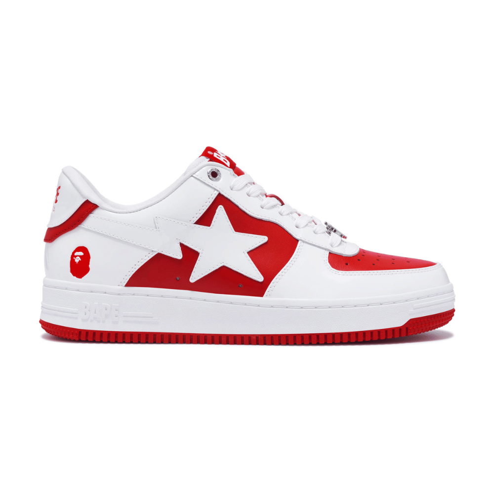 BAPE Sta #6 M2 (White/Red)