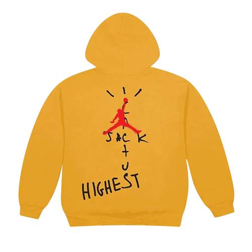 Air Jordan x Travis Scott Moletom Cactus J Highest Amarelo