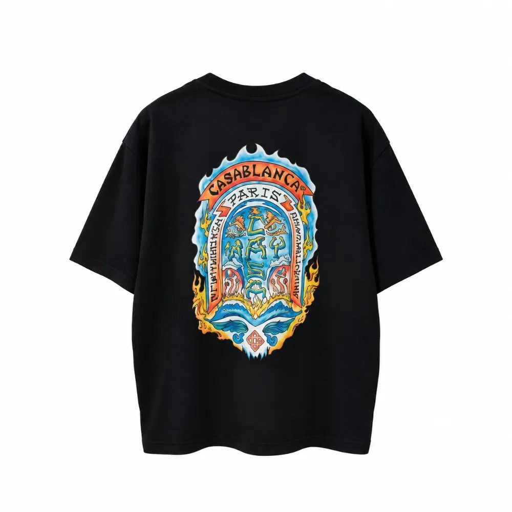 Camiseta Casablanca Way Skate Black