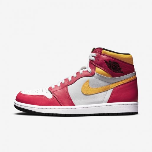Air Jordan 1 High Light Fusion Red