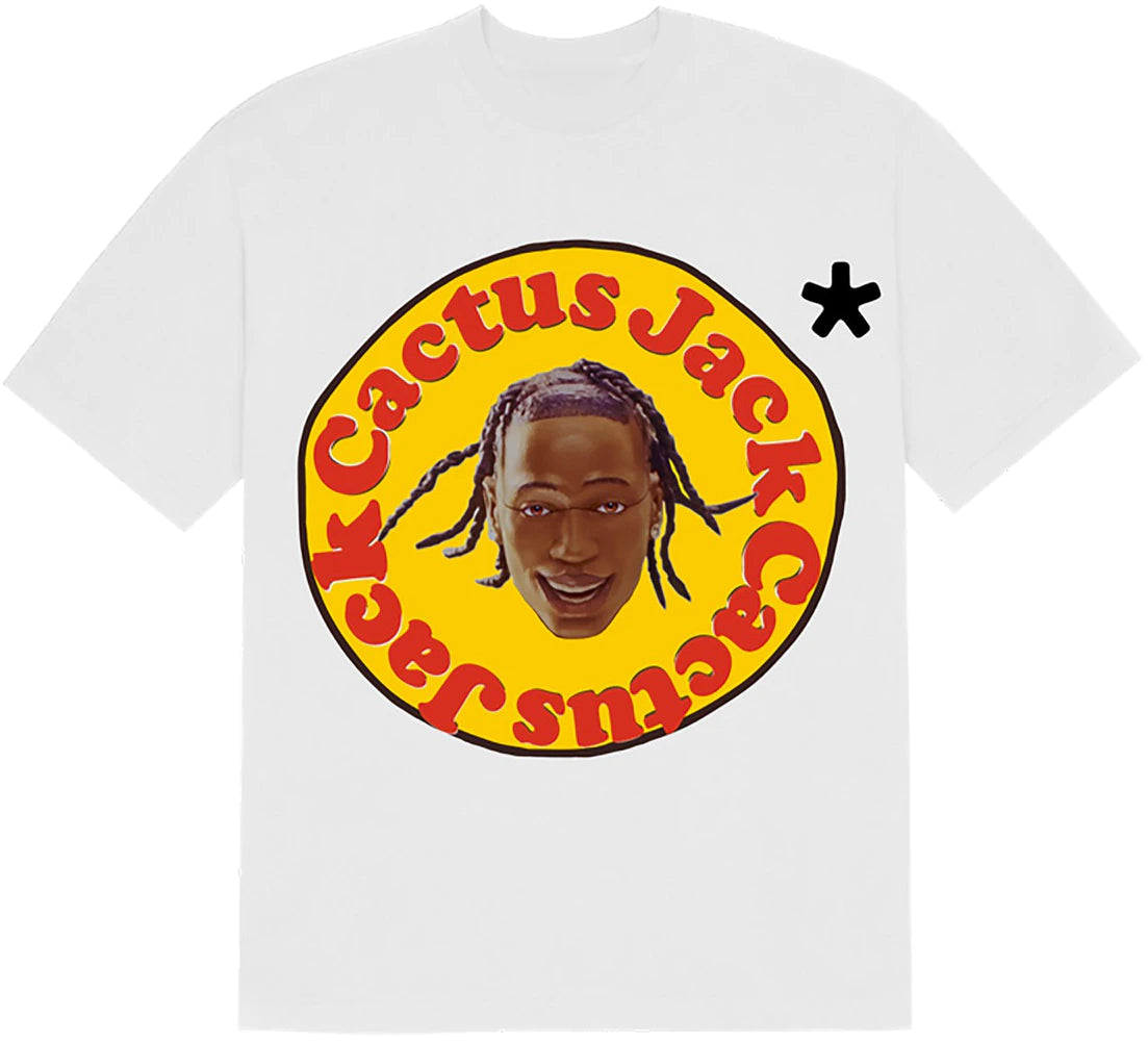 CPFM x Travis Scott Camiseta 4 CJ 60 Seconds Branca