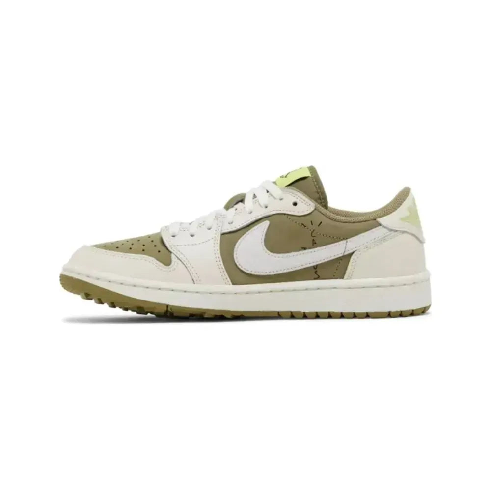 Travis Scott x Air Jordan 1 Low Golf Neutral Olive