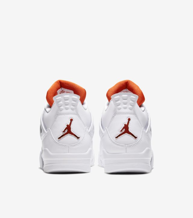 Air Jordan 4 Metallic Orange