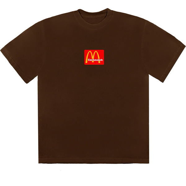 McDonald's x Travis Scott Sesame 3 Camiseta Marrom