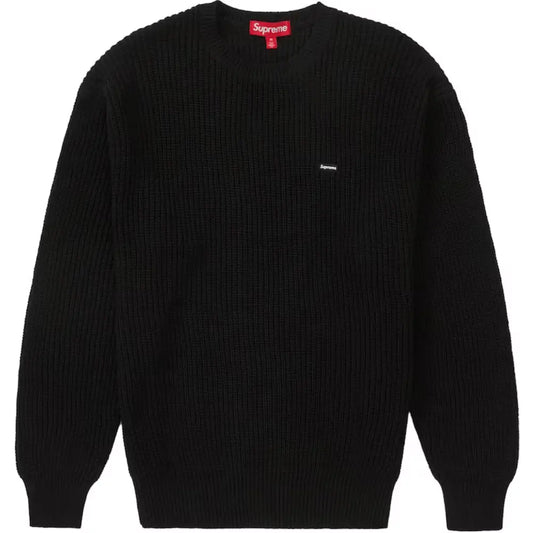 Sweater Supreme Small Box Ribbed Black