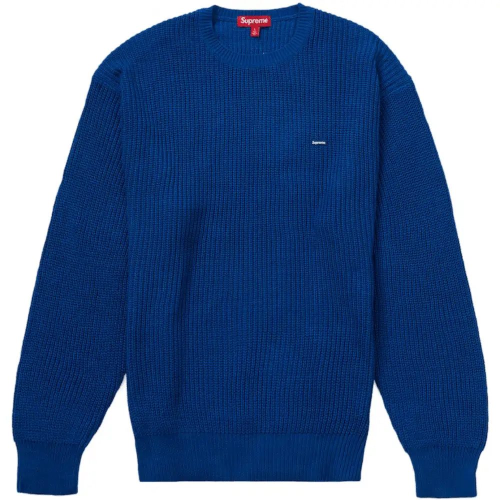 Sweater Supreme Small Box Ribbed Royal