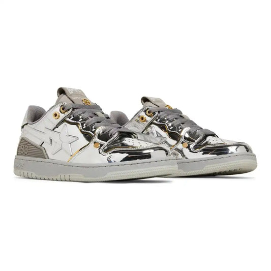 Hajime Sorayama x BAPE Sk8 Sta (Silver)