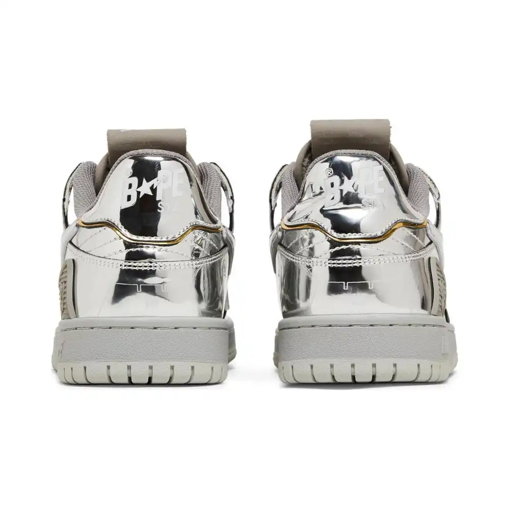 Hajime Sorayama x BAPE Sk8 Sta (Silver)
