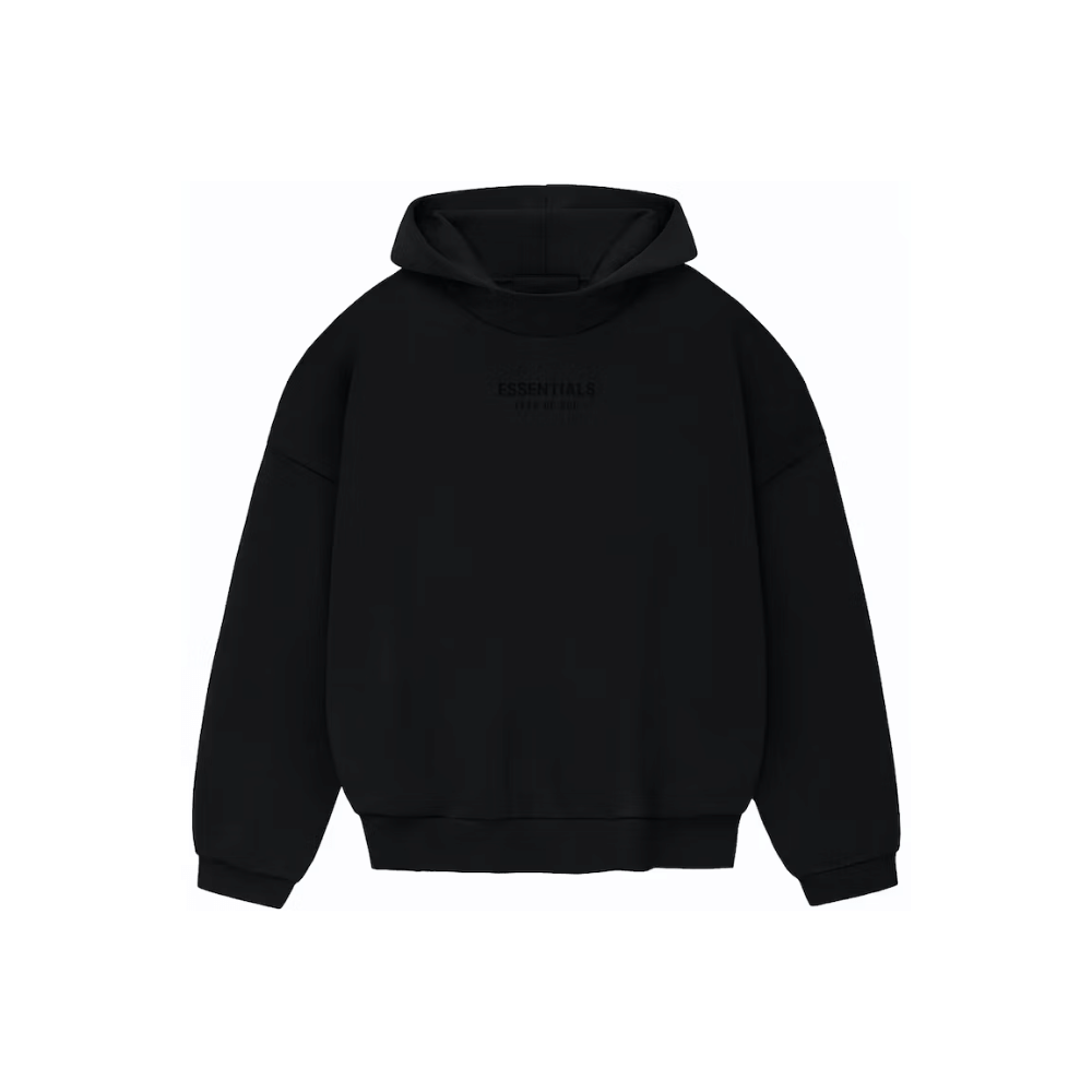 Fear of God Essentials Hoodie (Jet Black)
