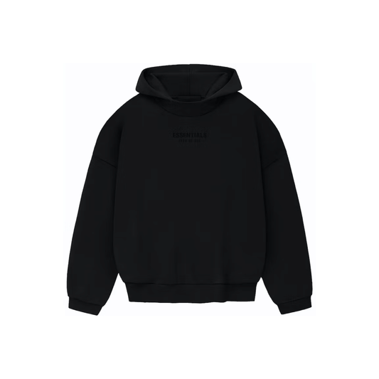 Fear of God Essentials Hoodie (Jet Black)