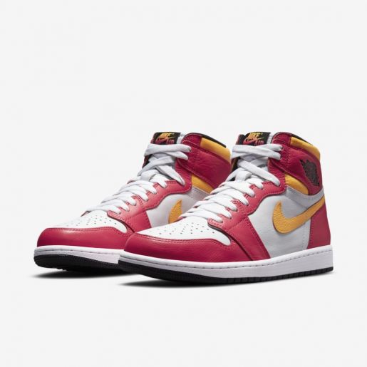 Air Jordan 1 High Light Fusion Red