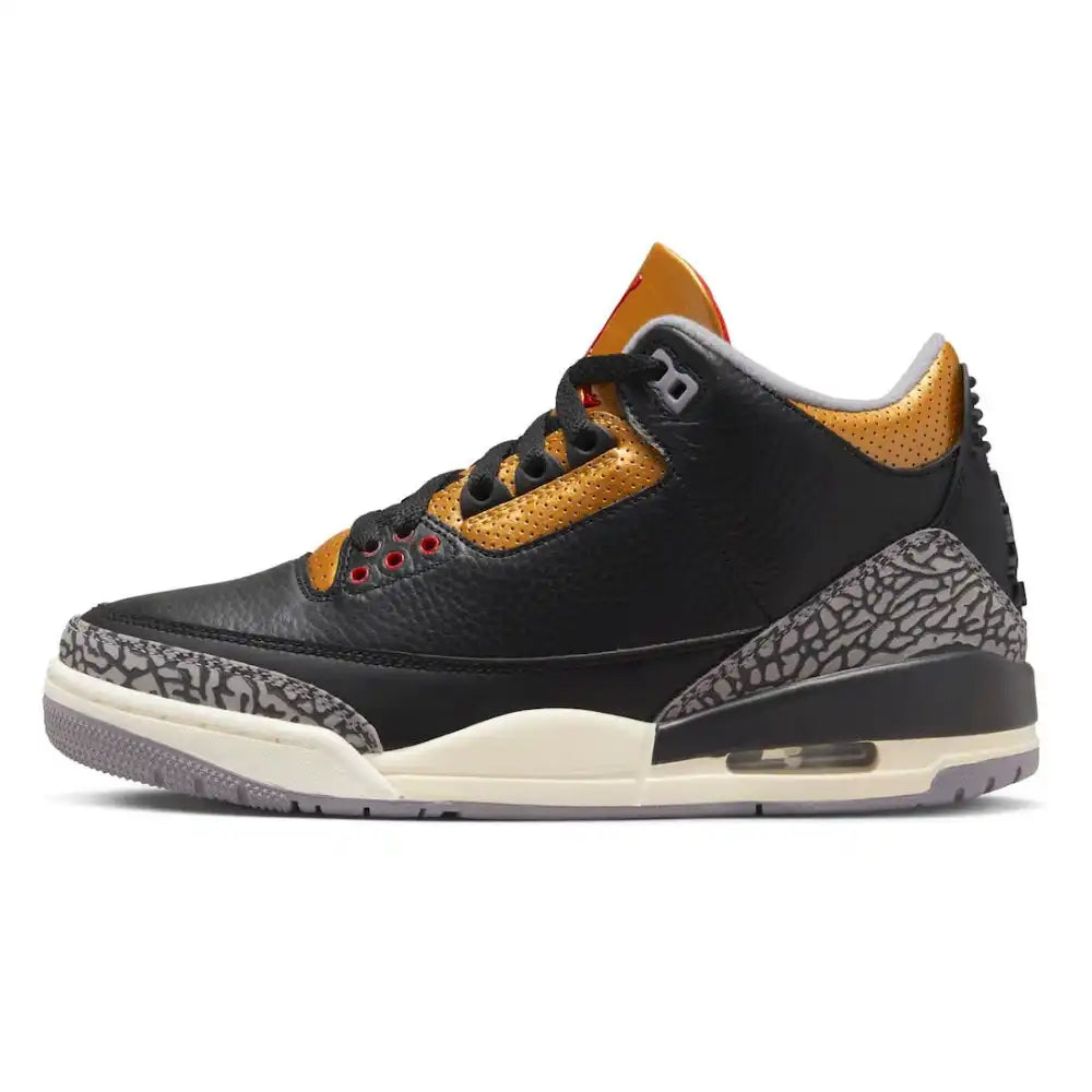 Air Jordan 3 Black Gold