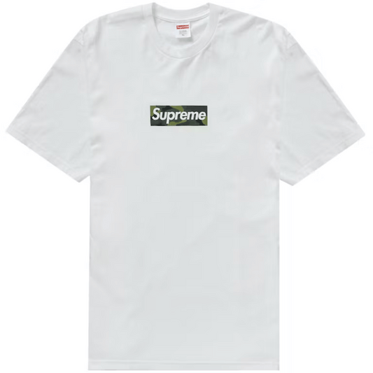 Camiseta Supreme Box Logo White