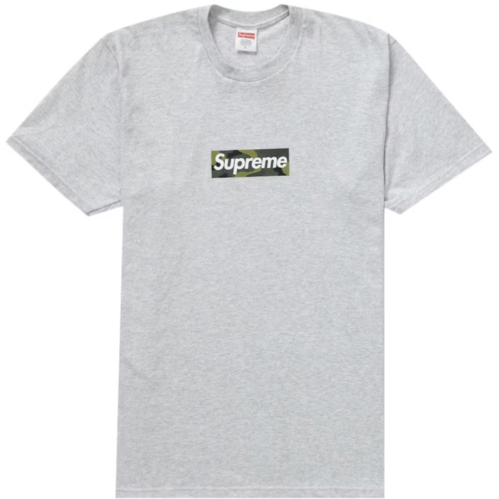 Camiseta Supreme Box Logo Ash Grey