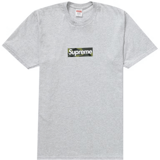 Camiseta Supreme Box Logo Ash Grey