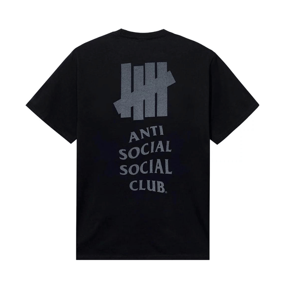 Undefeated x Anti Social Social Club Lock 3M Tee (Black)