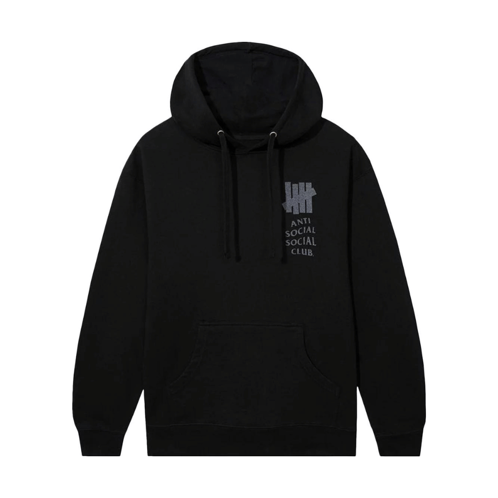 Undefeated x Anti Social Social Club Lock 3M Hoodie (Black)