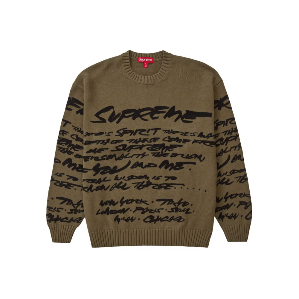 Futura x Supreme Suéter Olive