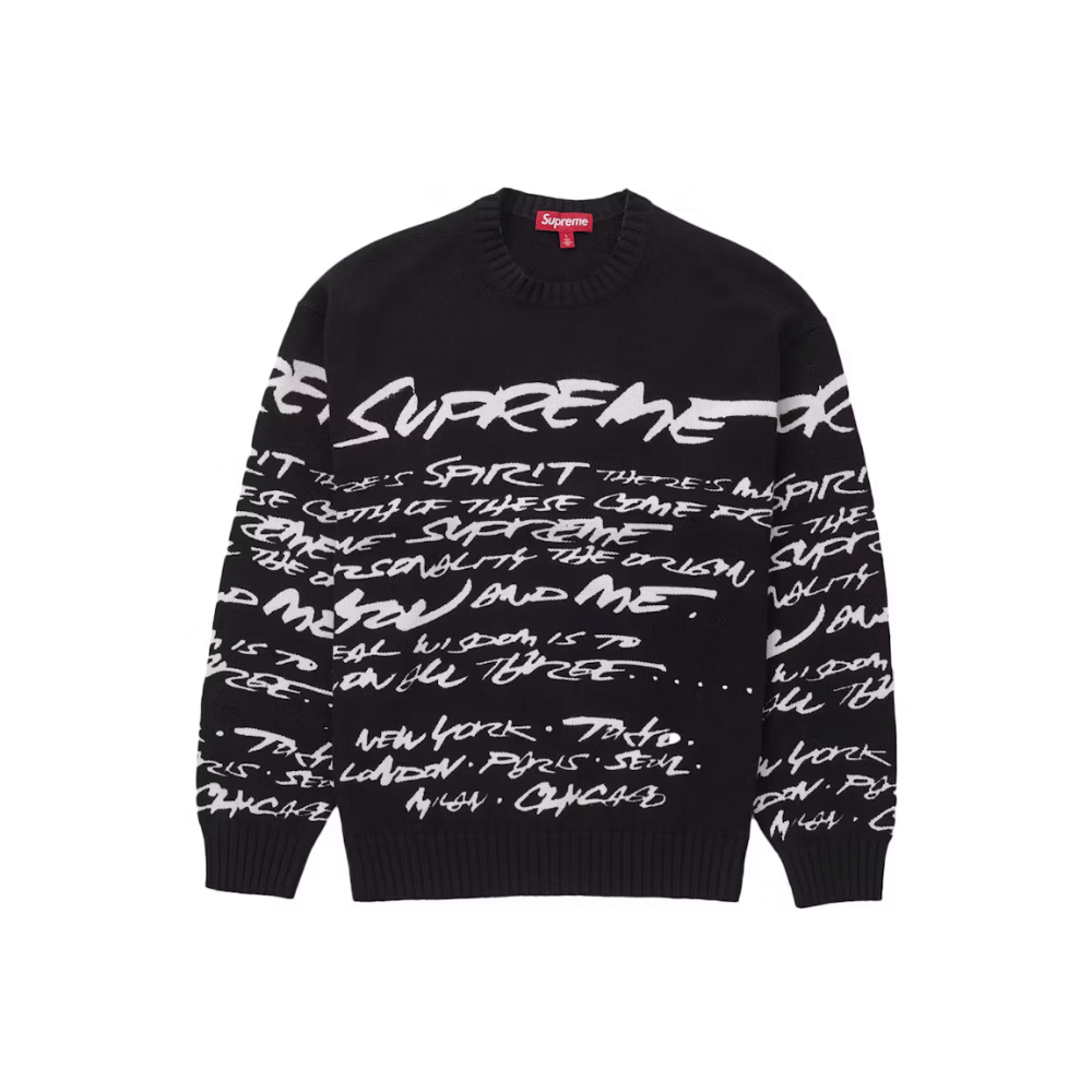 Futura x Supreme Suéter Black