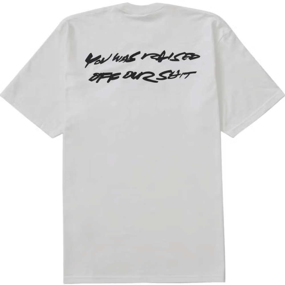 Futura x Supreme Camiseta Box Logo White