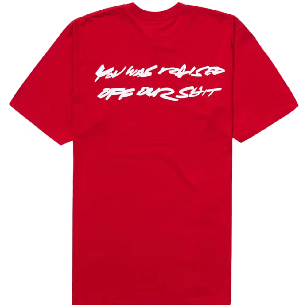 Futura x Supreme Camiseta Box Logo Red