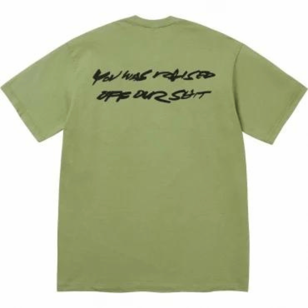 Futura x Supreme Camiseta Box Logo Moss