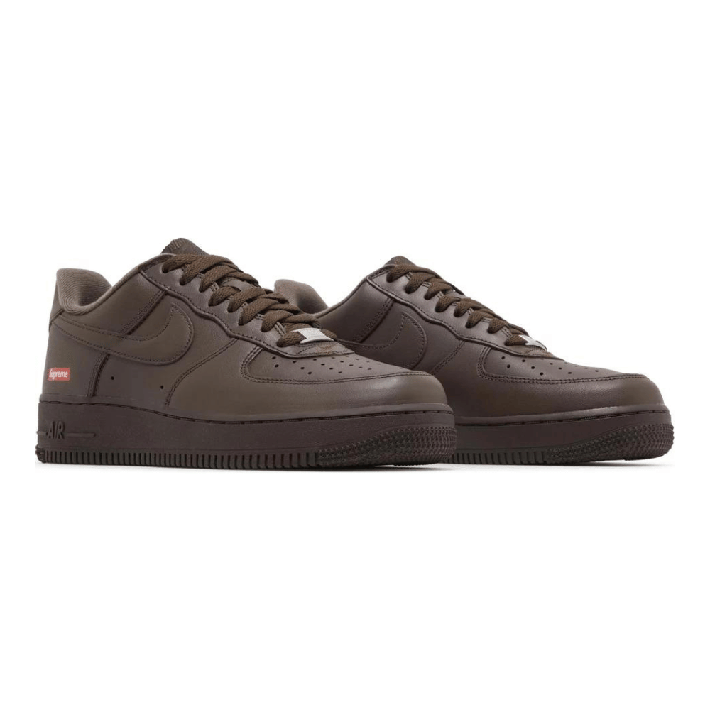 Supreme x Nike Air Force 1 Low Baroque Brown