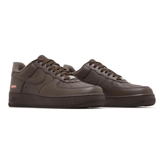 Supreme x Nike Air Force 1 Low Baroque Brown
