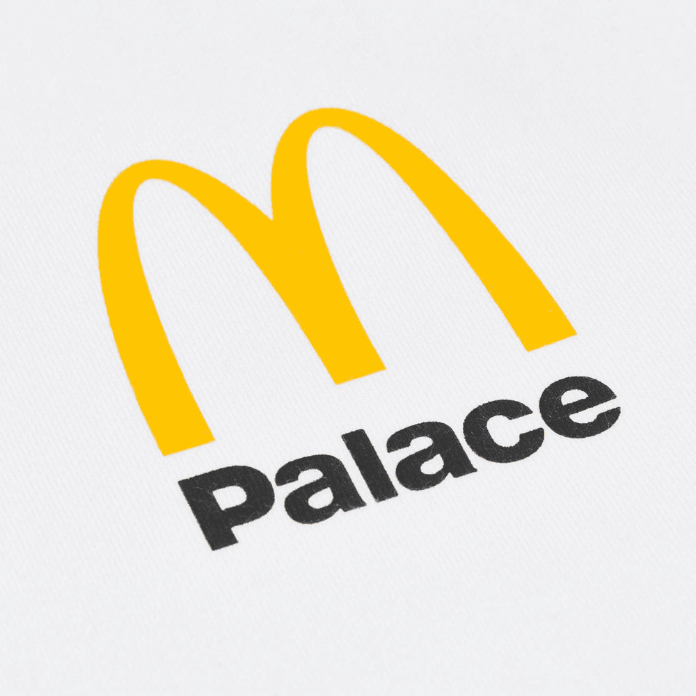 McDonald's x Palace Moletom Logo White