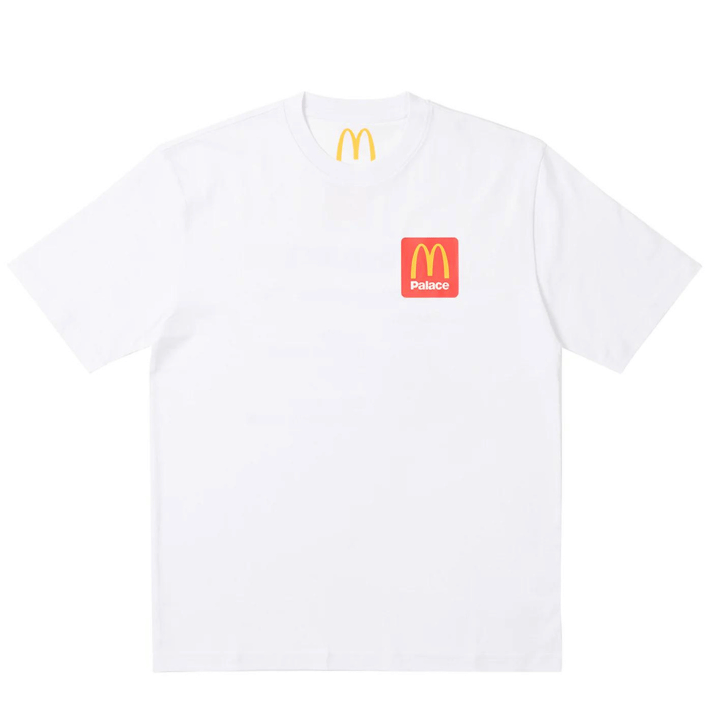 McDonald's x Palace Camiseta Description 2 White