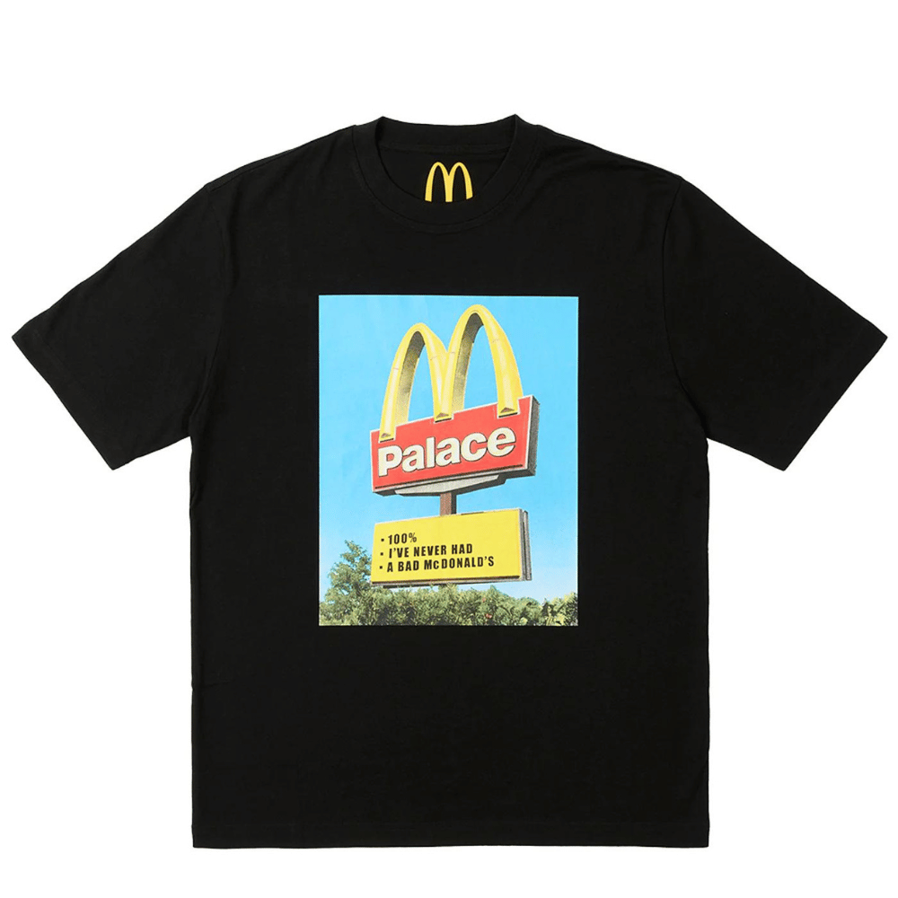 McDonald's x Palace Camiseta Sign Black