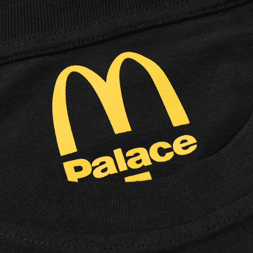 McDonald's x Palace Camiseta Description 1 Black