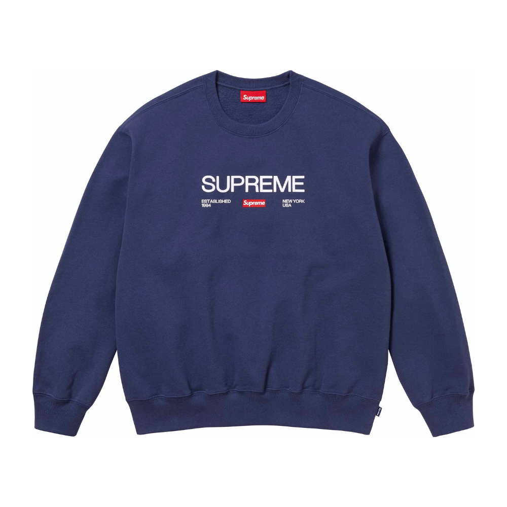 Crewneck Supreme Established Navy