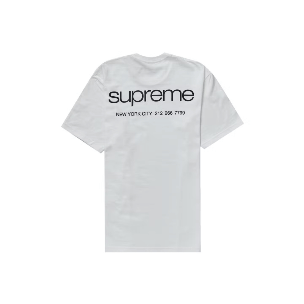 Camiseta Supreme NYC White